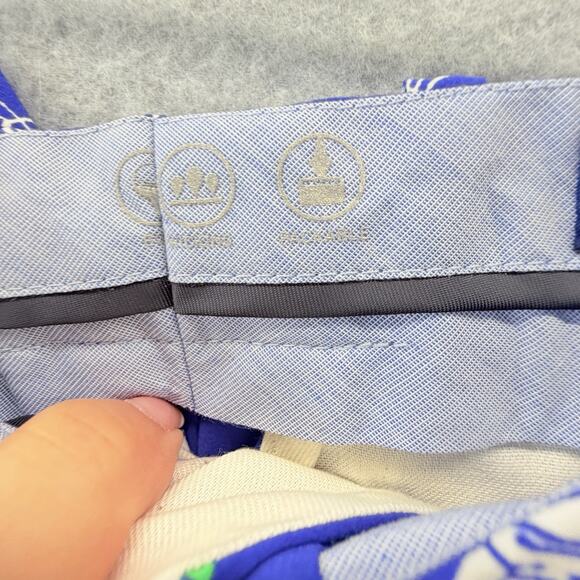 Polo Golf Ralph Lauren Pants Mens 32x31 Blue Novelty Print Tailored Fit Sports - Picture 3 of 7